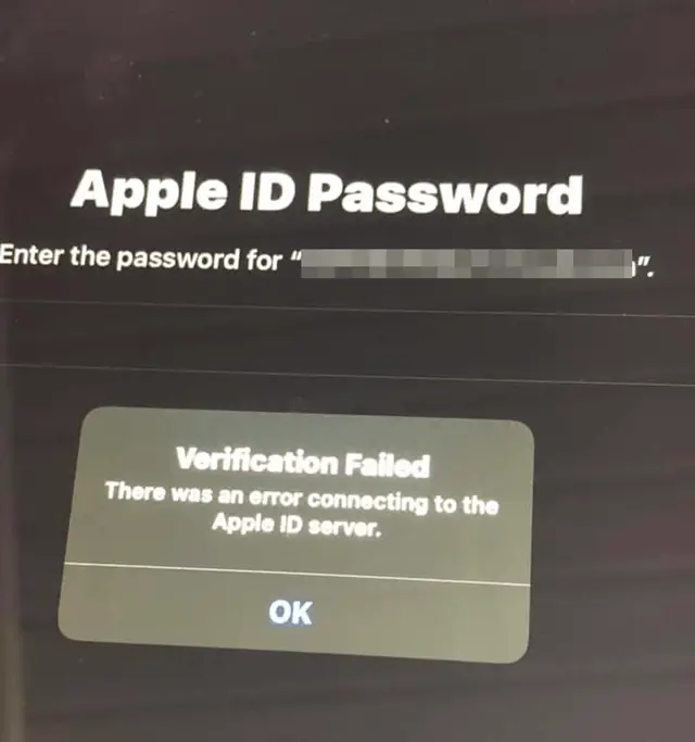 overhemd reptielen Ieder How to Fix “Verification Failed! There was an error connecting to the Apple  ID server”